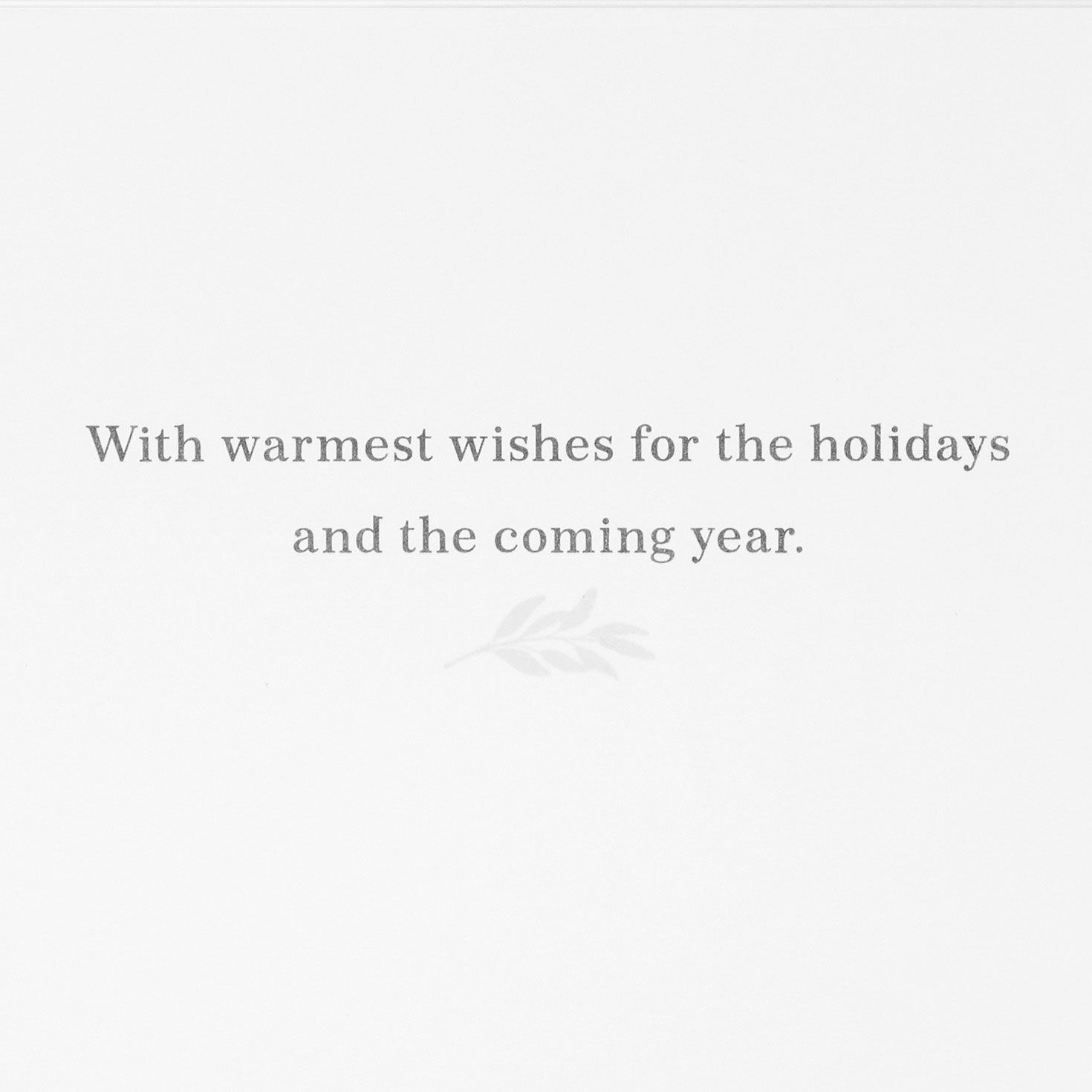 Elegant Greenery Boughs Boxed Christmas Cards Sentiment Detail image number 4