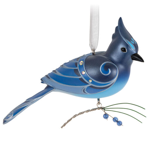 The Beauty of Birds Steller's Jay Ornament, 