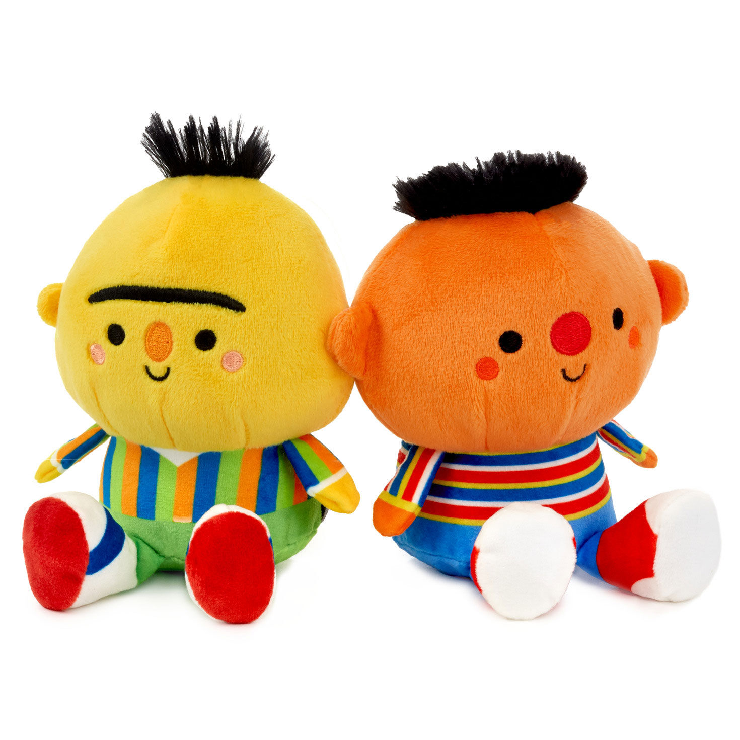 Better Together Sesame Street Bert and Ernie Magnetic Plush Pair, 5.25" H