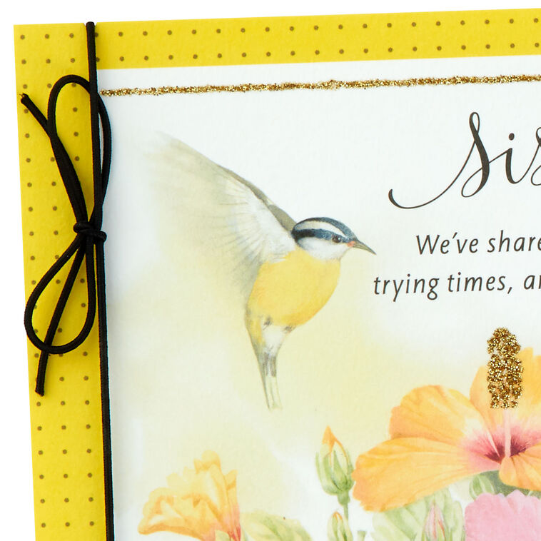 Marjolein Bastin Memories By the Heartful Birthday Card for Sister, , large image number 4