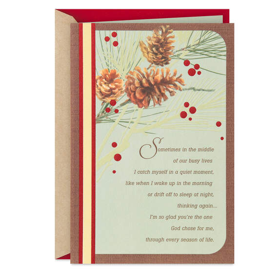 My True Love, Partner and Soulmate Religious Christmas Card, , large image number 1