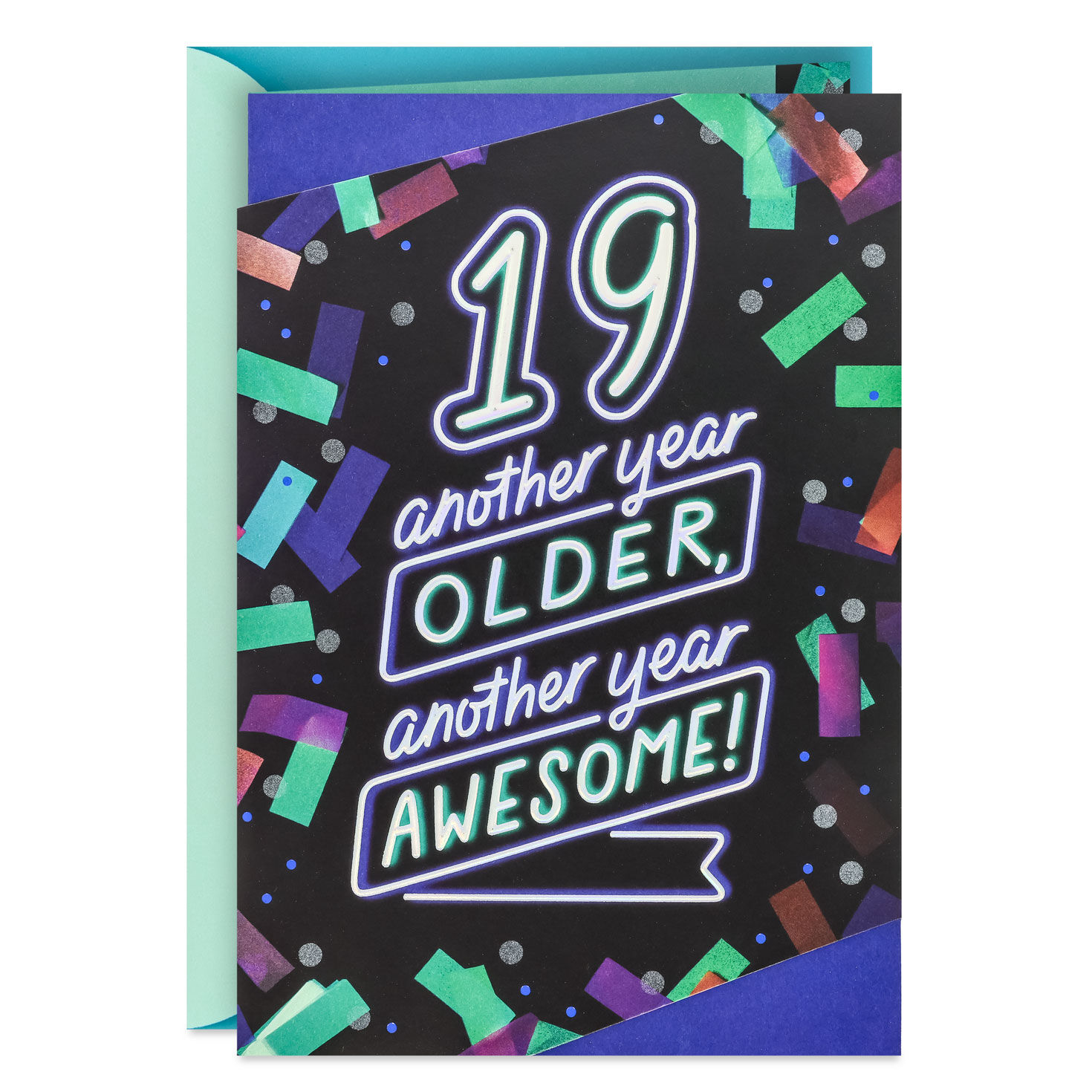 Another Year Awesome 19th Birthday Card