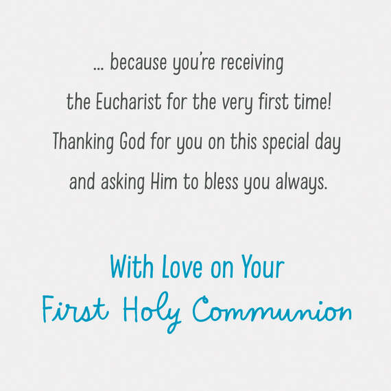 A Special Celebration Religious First Communion Card, , large image number 2