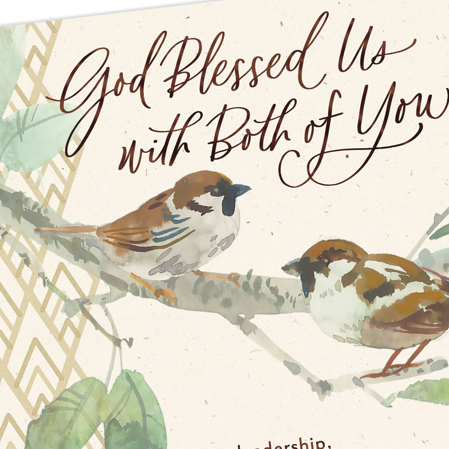God Blessed Us Religious Clergy Appreciation Card for Minister and Spouse for only USD 2.99 | Hallmark