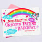 Unicorn Farts Funny Mother's Day Sound Card, , large image number 3