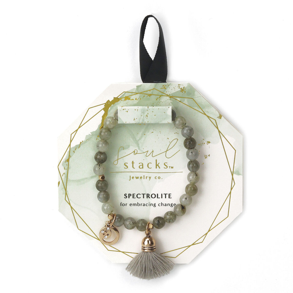 Soul Stacks Spectrolite Intention Bracelet Jewelry Hallmark