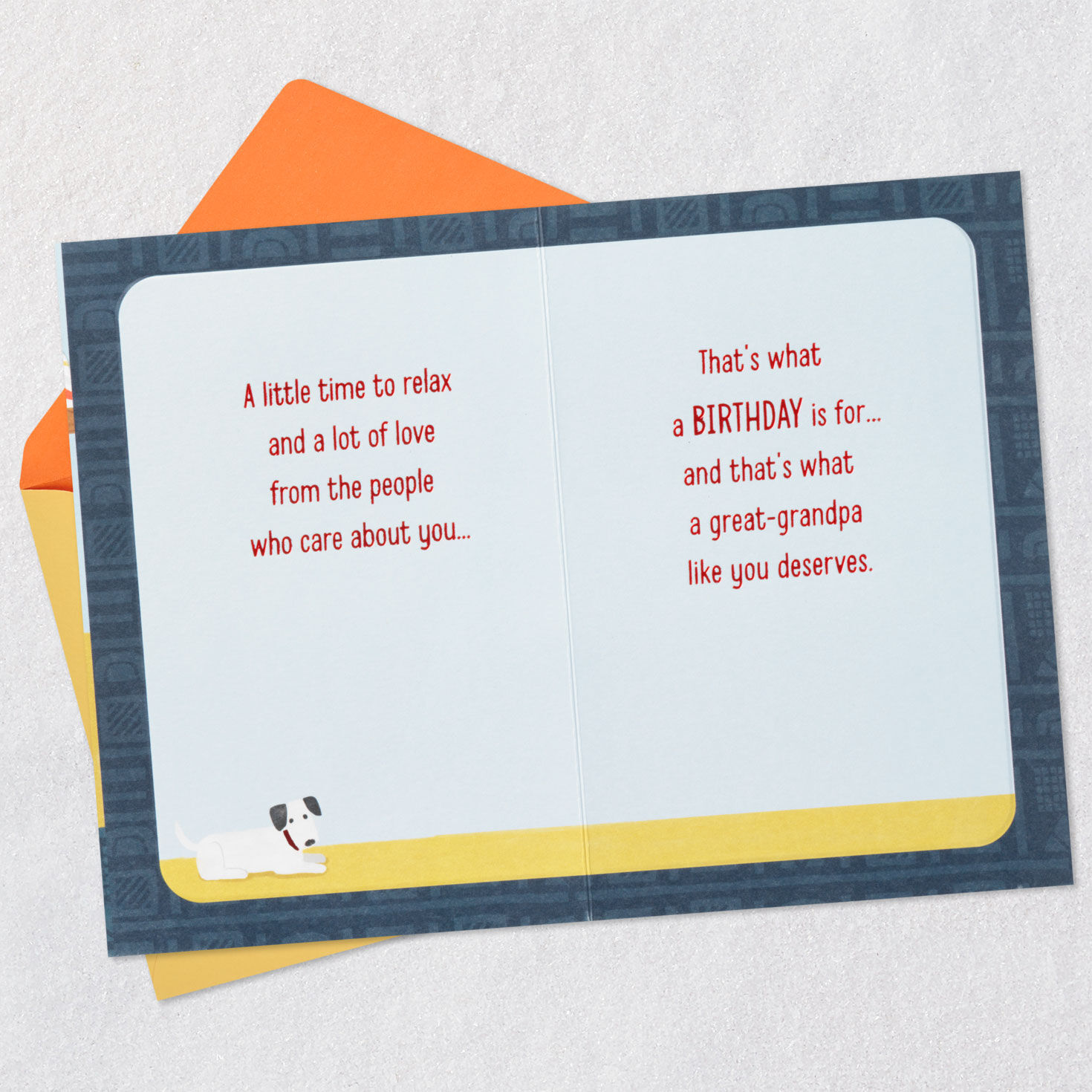 It's Your Day Birthday Card for Great-Grandpa for only USD 2.99 | Hallmark
