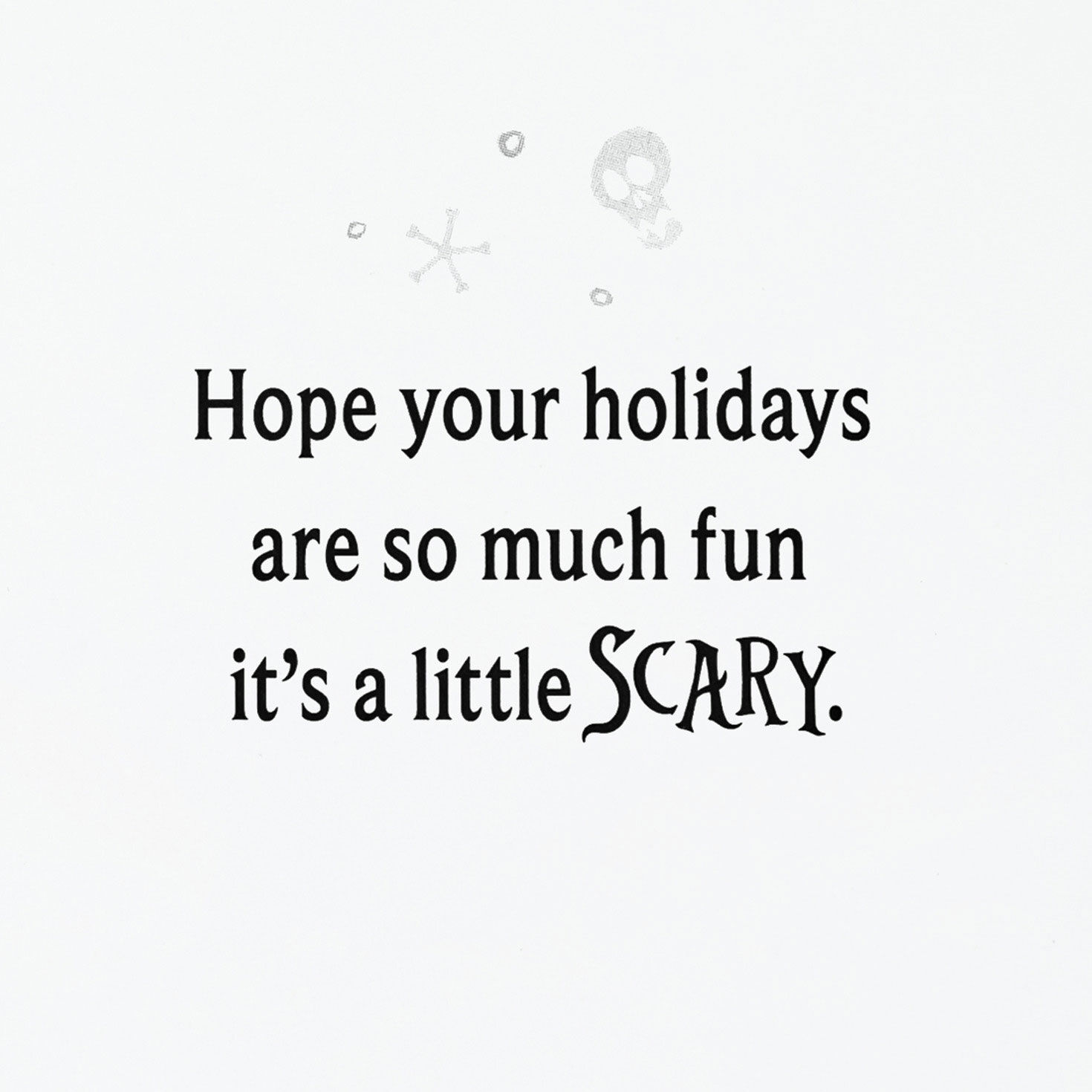 Jack Skellington and Sally Boxed Christmas Cards Sentiment Detail image number 4