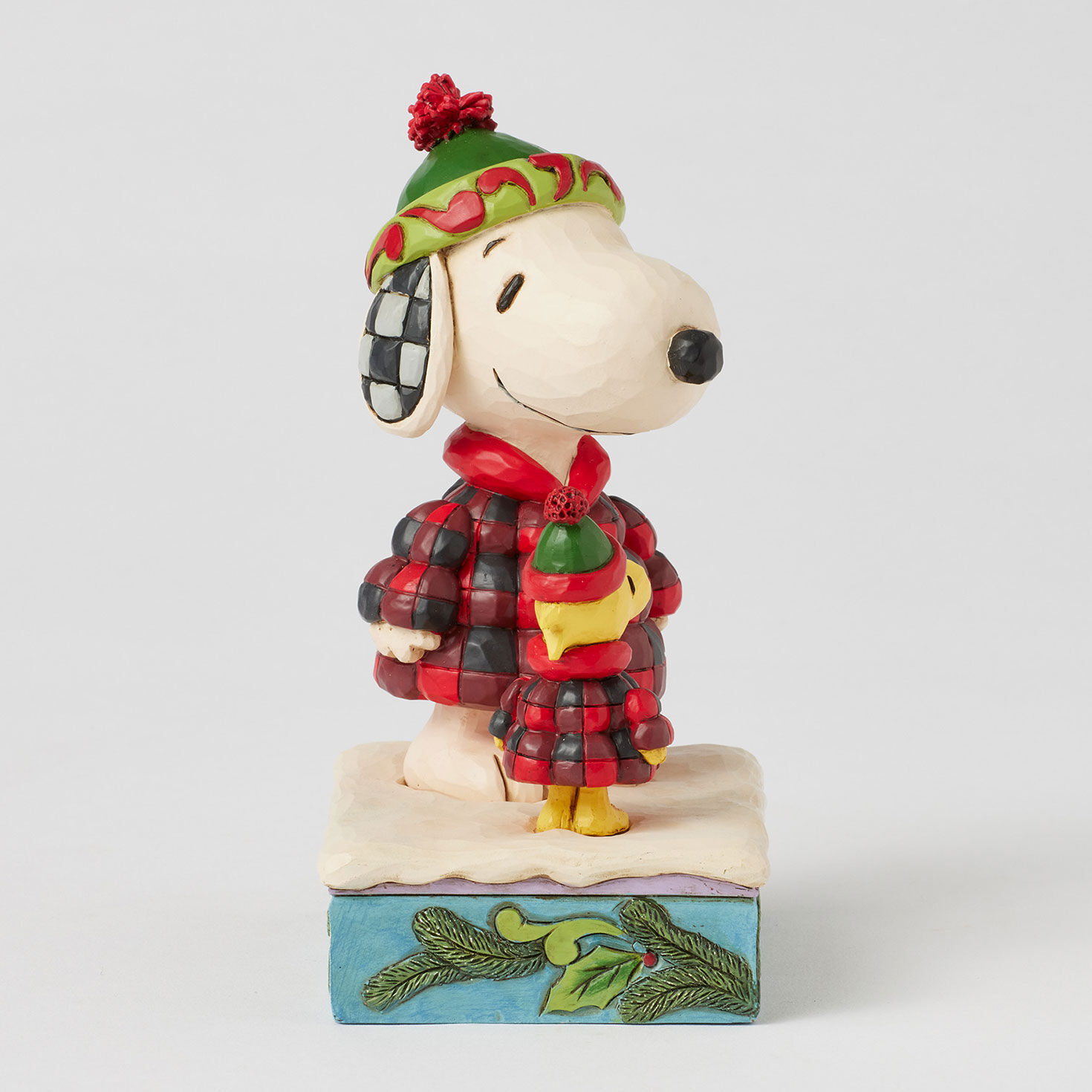 Jim Shore Peanuts Snoopy and Woodstock in Puffer Coats Figurine, 5.5" for only USD 55.00 | Hallmark