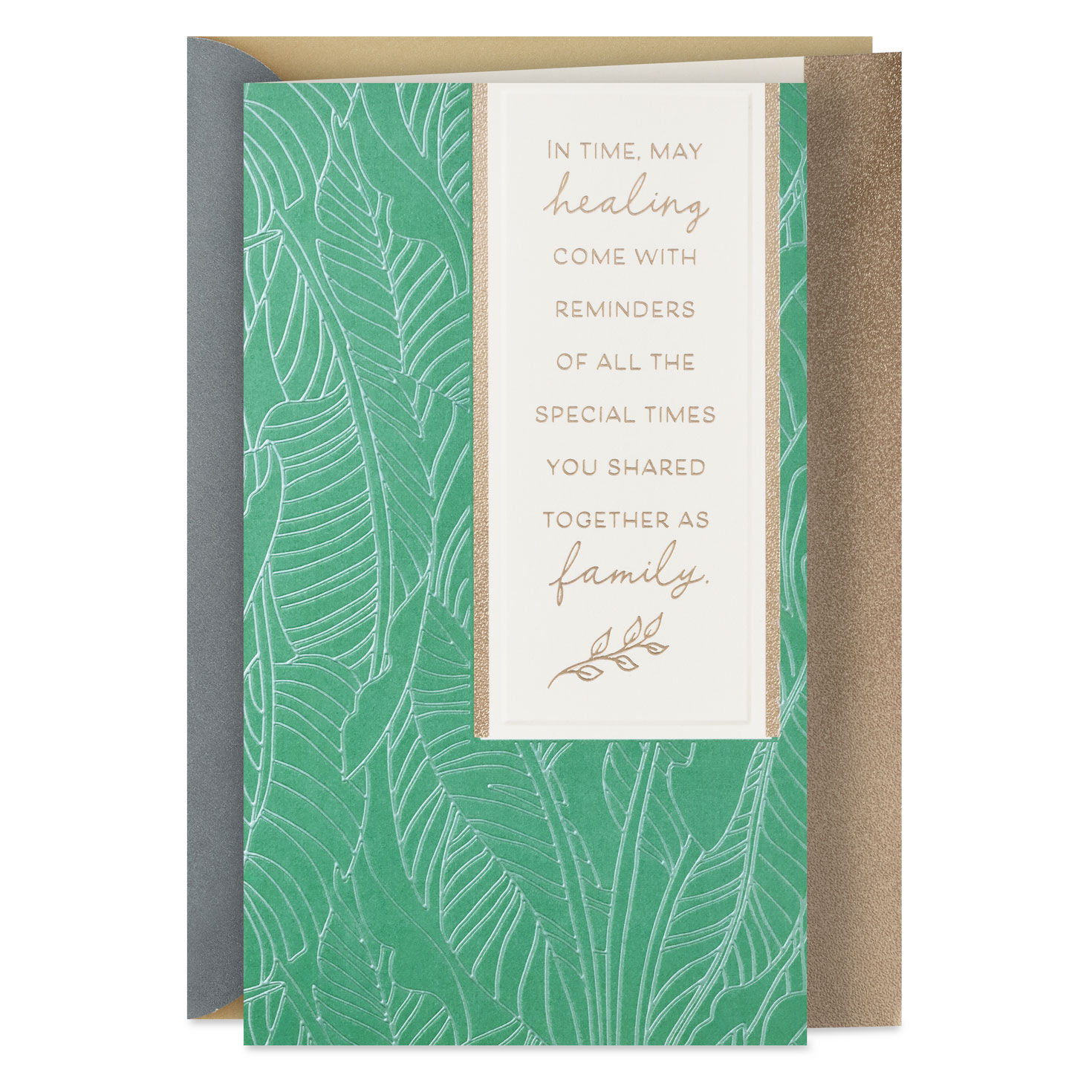 Healing Reminders of Special Times Sympathy Card