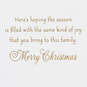 You Bring Joy to the Family Christmas Card for Niece, , large image number 2