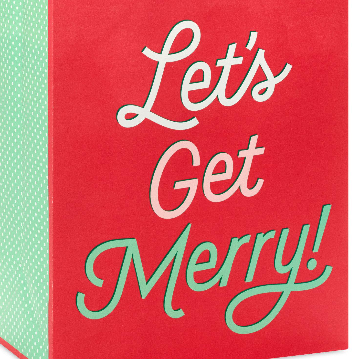 Let's Get Merry 8-Pack Assortment Christmas Gift Bag Bundle back image number 6