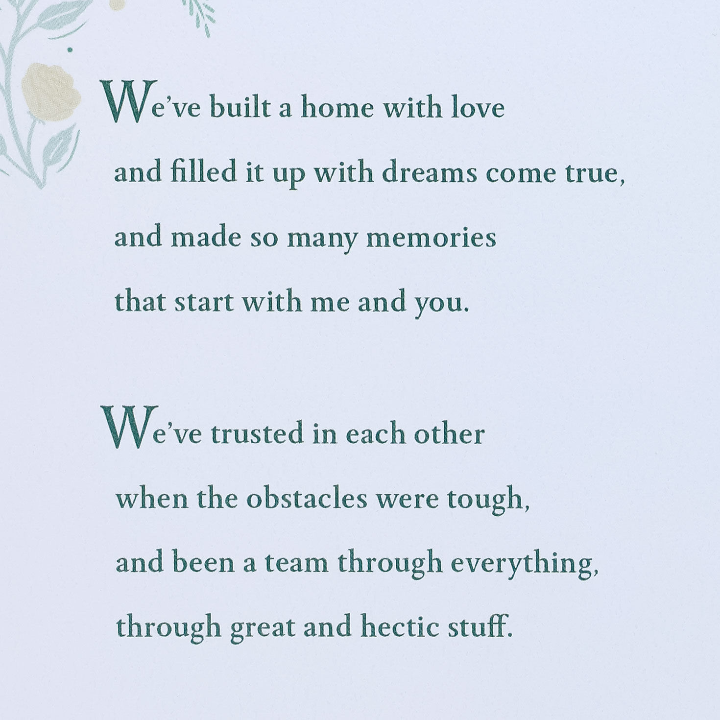 Fairy Tale Storybook Anniversary Card For Wife Sentiment image number 2