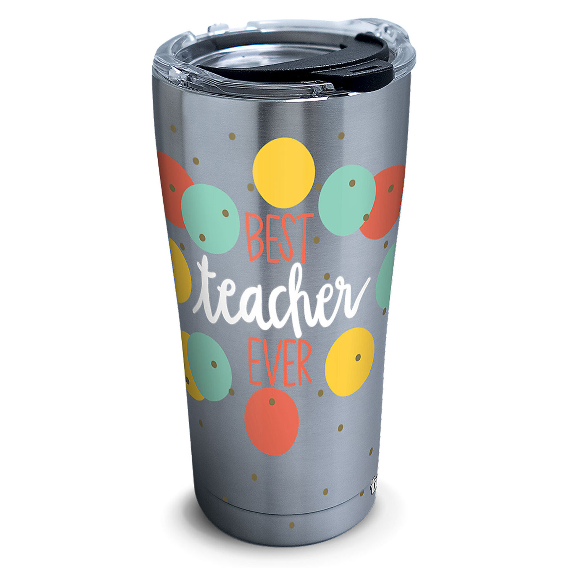 Tervis Best Teacher Ever Stainless Steel Tumbler, 20 oz.