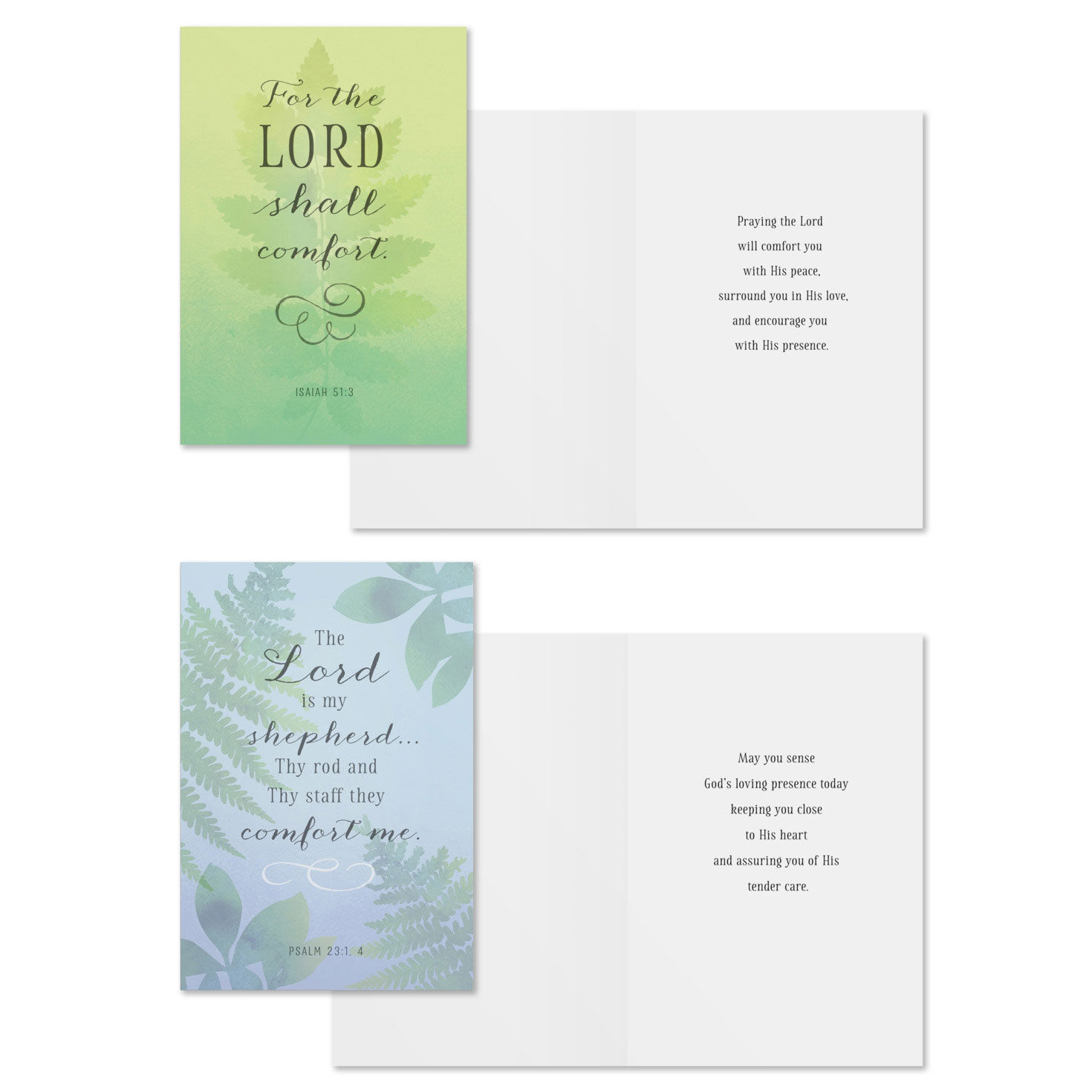 Prayers DaySpring Sympathy Cards Assortment Card Front with Sentiment image number 4