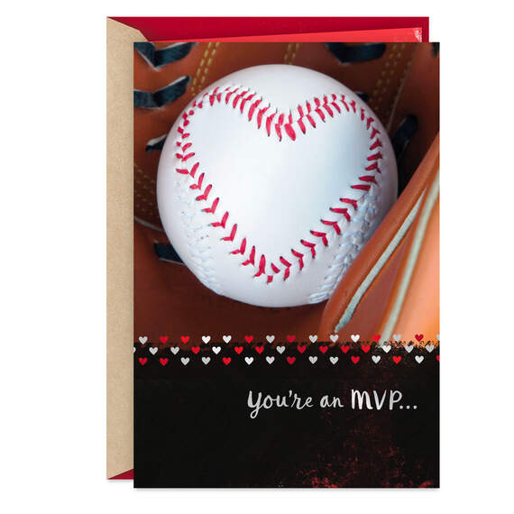 MVP of My Heart Valentine's Day Card, , large image number 1