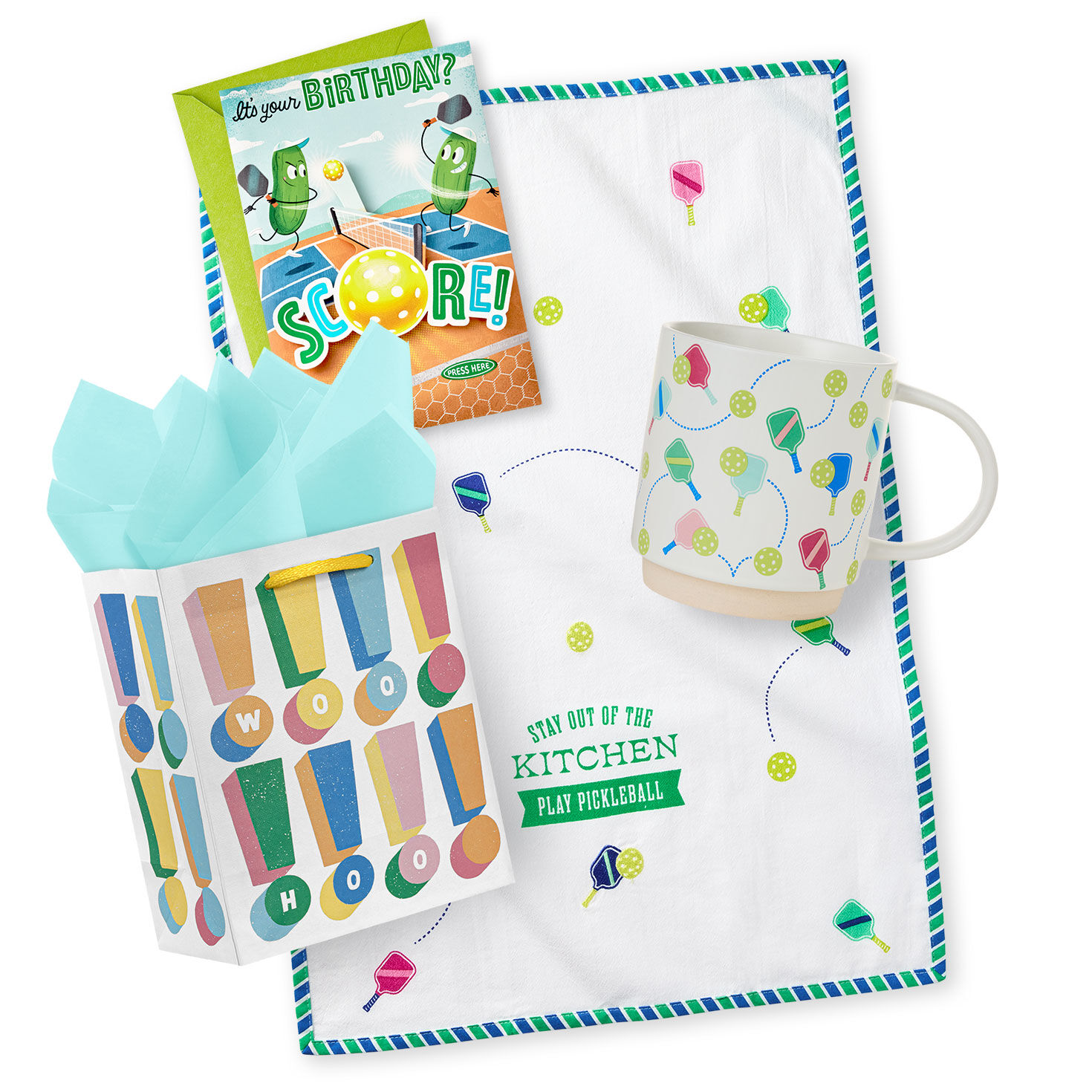 Out of the Kitchen Pickleball Birthday Gift Set for only USD 1.99-16.99 | Hallmark