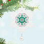 Snowflake 2025 Keepsake Ornament Hanging on tree image number 2