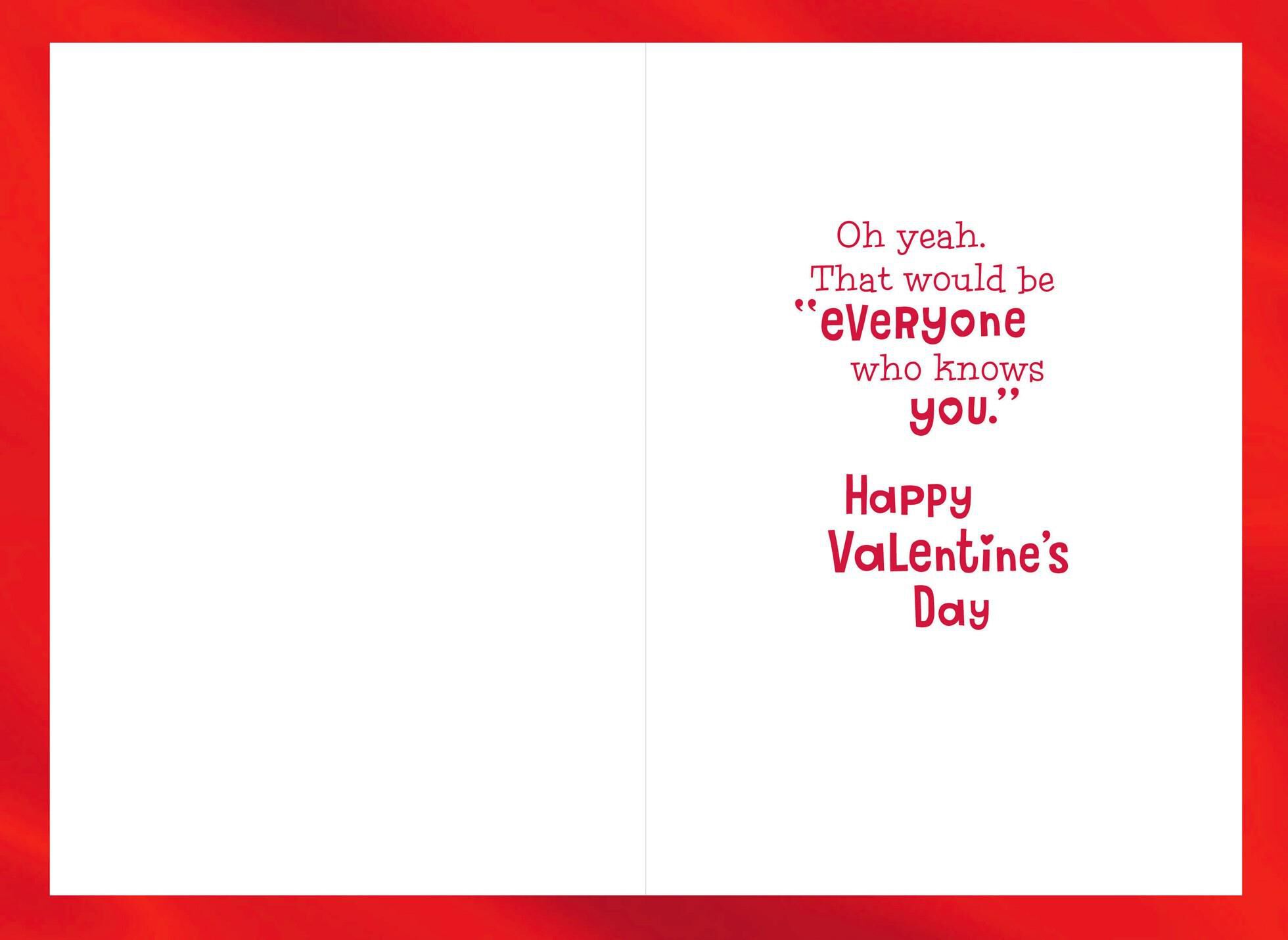 Who Loves You? Mickey Mouse Valentine's Day Card
