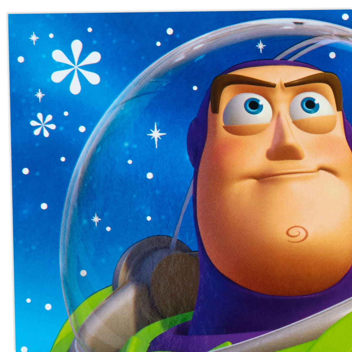 Disney/Pixar Toy Story Buzz Lightyear Pop-Up Christmas Card for