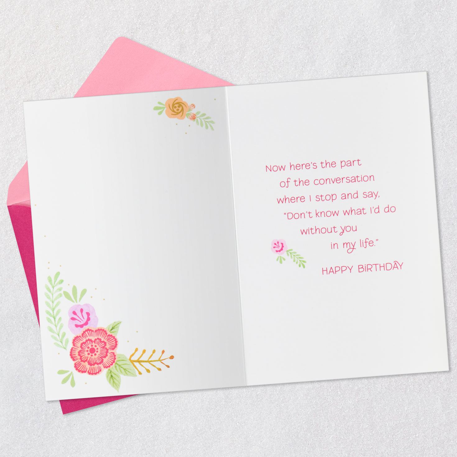 Don’t Know What I'd Do Without You Birthday Card for Friend for only USD 5.99 | Hallmark