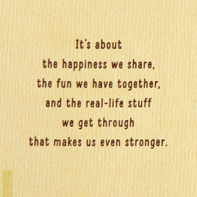 We've Got an Amazing Love Story Anniversary Card, , large image number 2