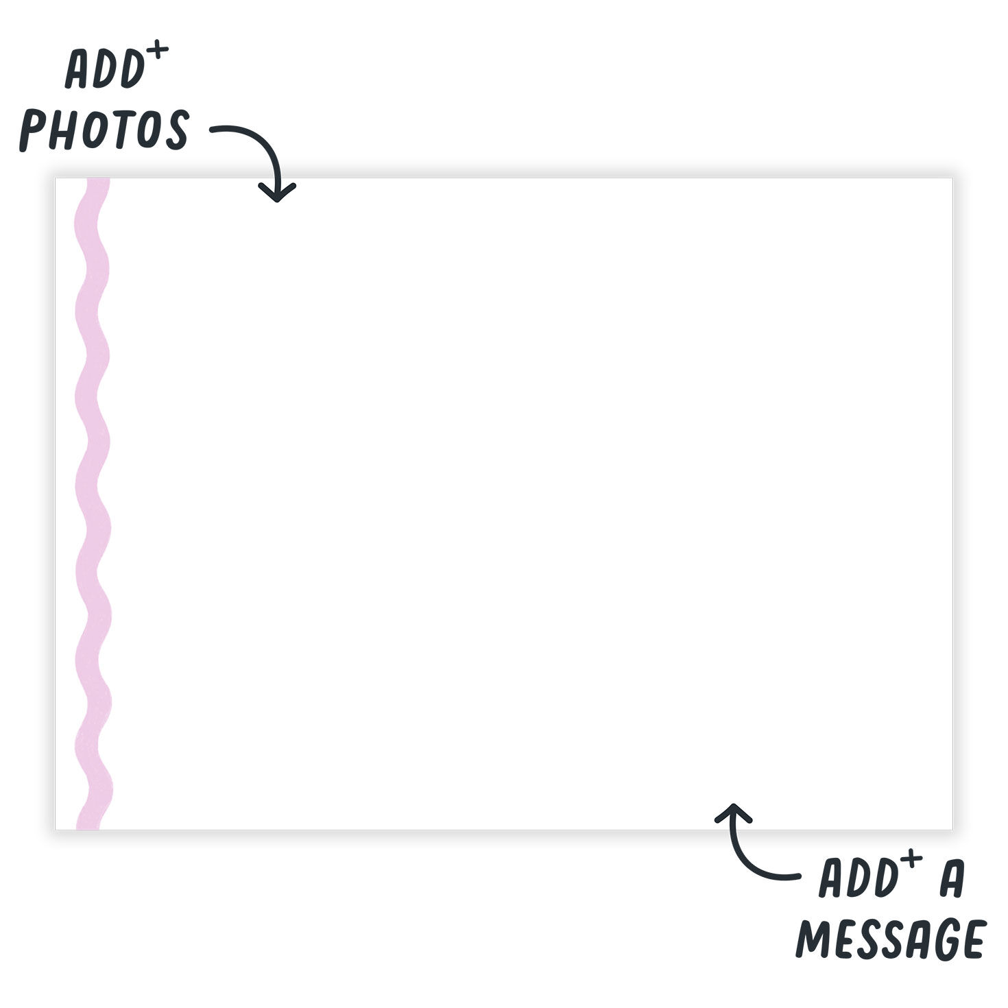 Personalized You&rsquo;re the Best Pink Frame Photo Card  image number 3