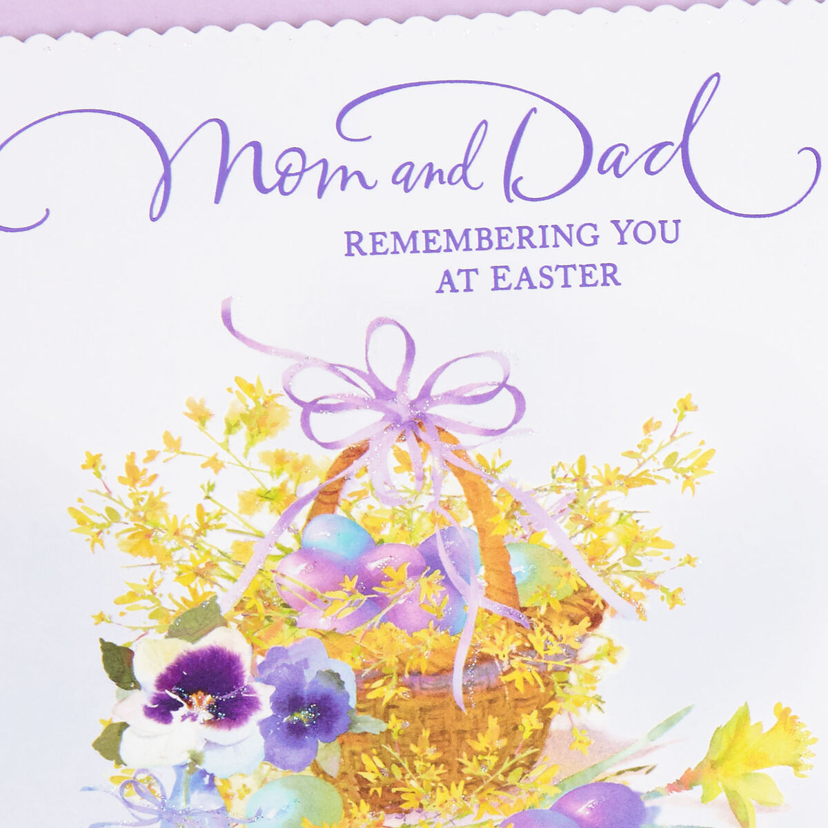 For All the Special Memories Easter Card for Mom and Dad Greeting