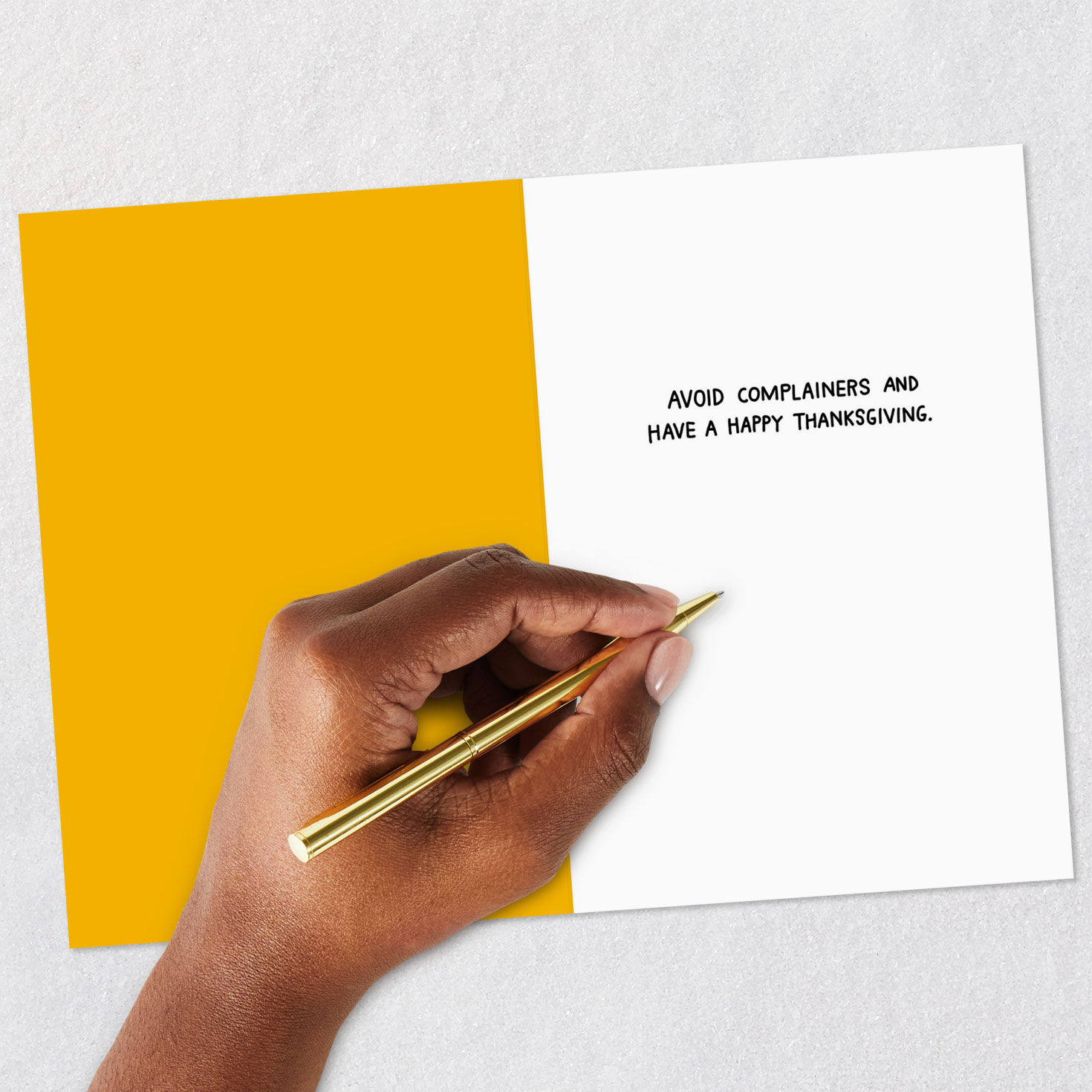 Avoid the Complainers Funny Thanksgiving Card for only USD 3.49 | Hallmark