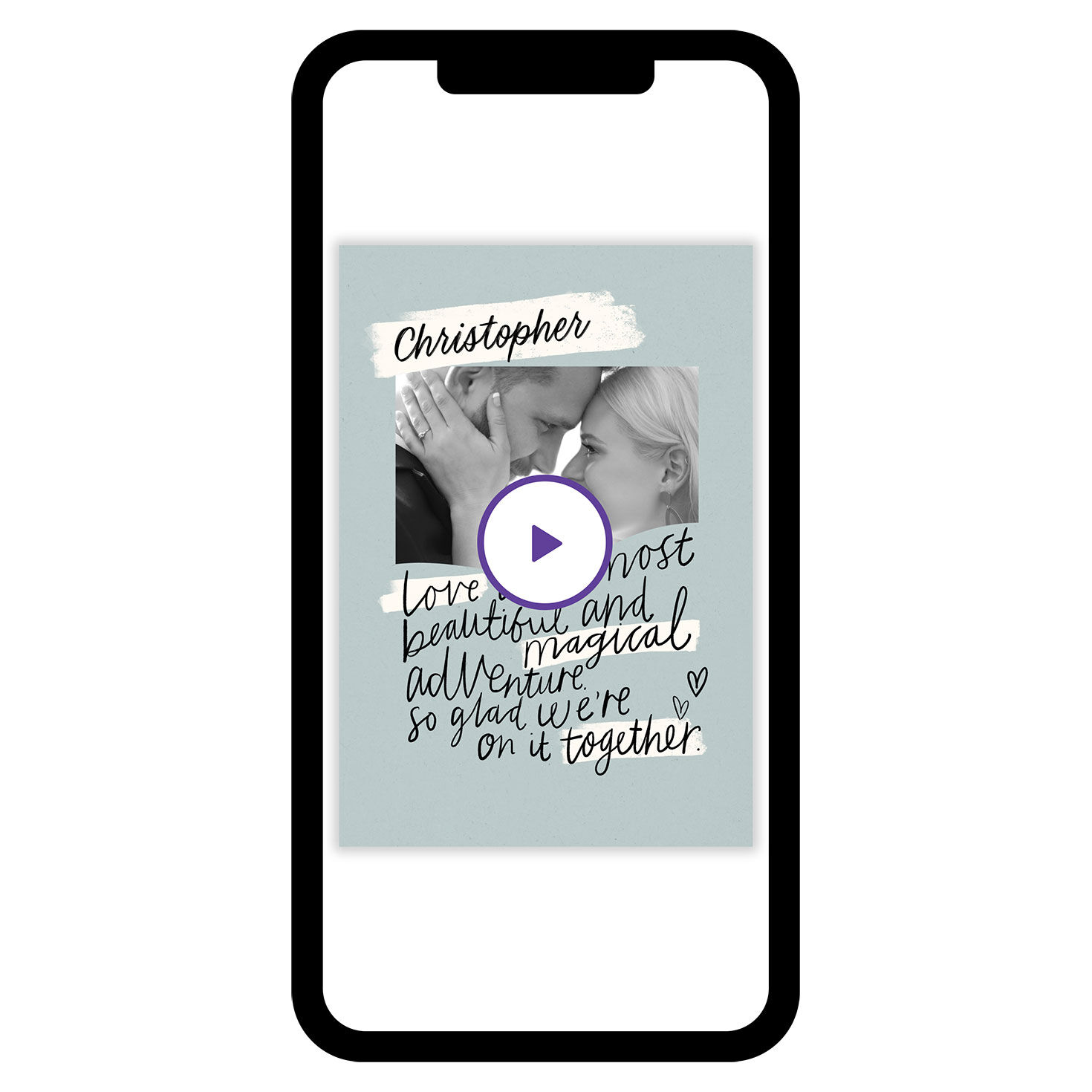 Our Love Is an Adventure Birthday eCard