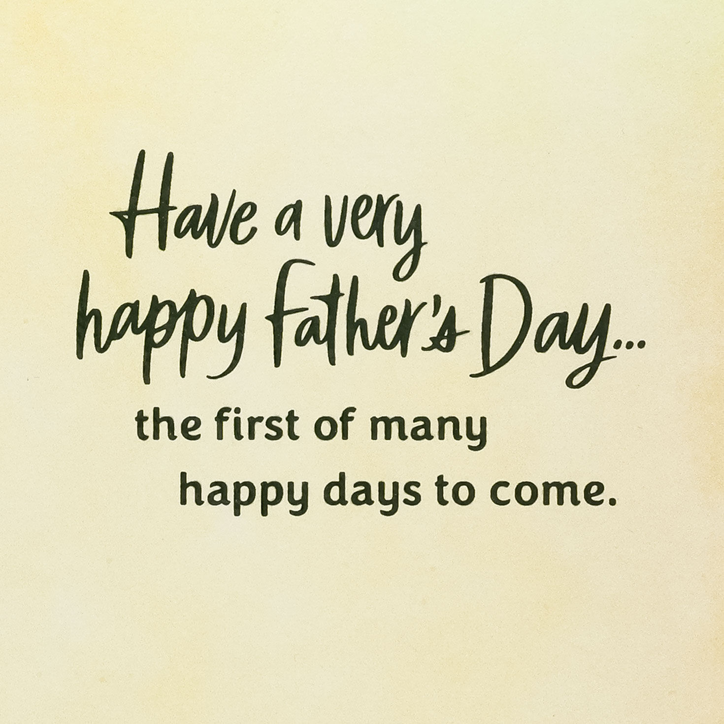 Big and Little Sneakers First Father's Day Card sentiment image number 3