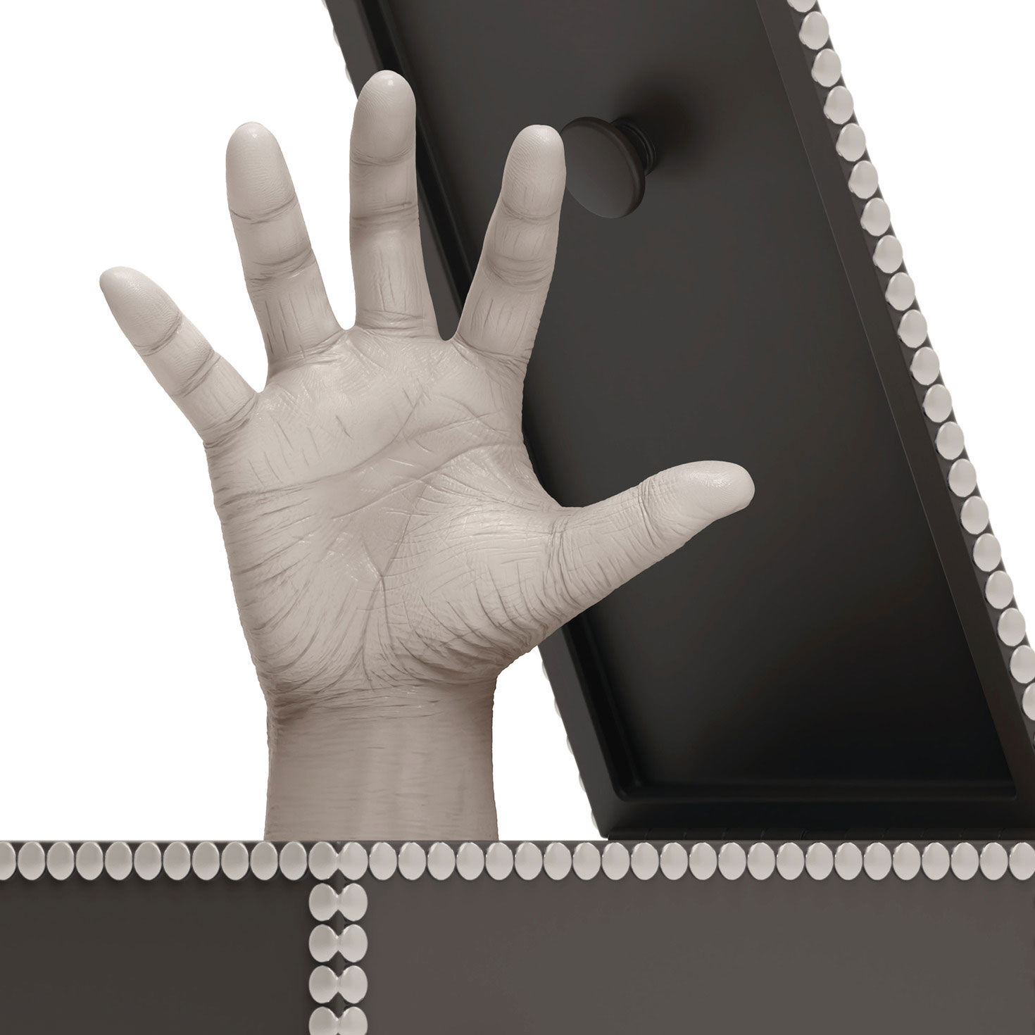 The Addams Family Thing Keepsake Ornament closeup view image number 5