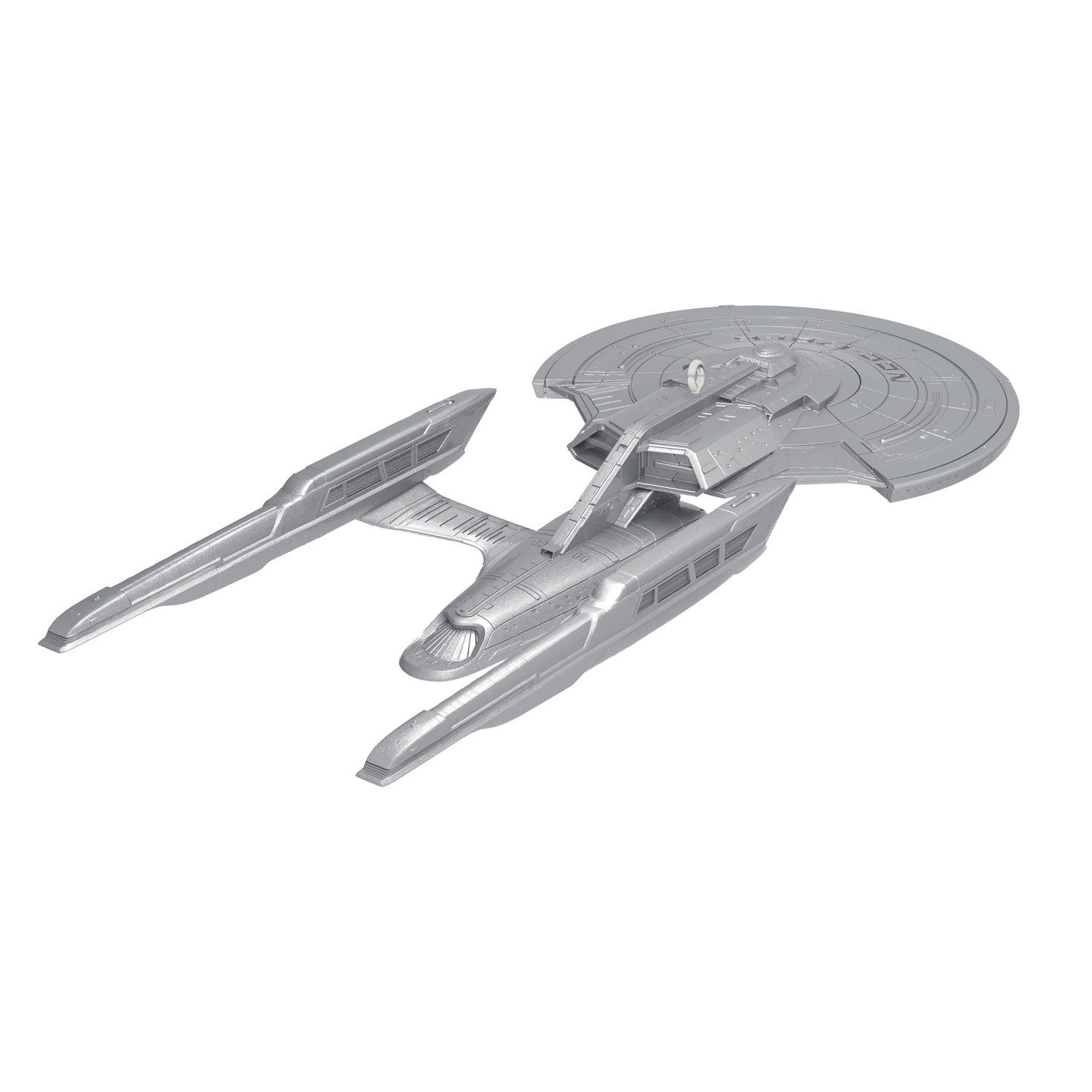 Star Trek U.S.S. Enterprise Spaceship Ornament Back image number 6