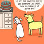 Naughty Dogs With Cake Funny Birthday Card, , large image number 4