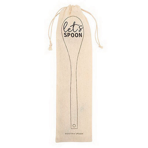 Let's Spoon Wood Cooking Spoon, 