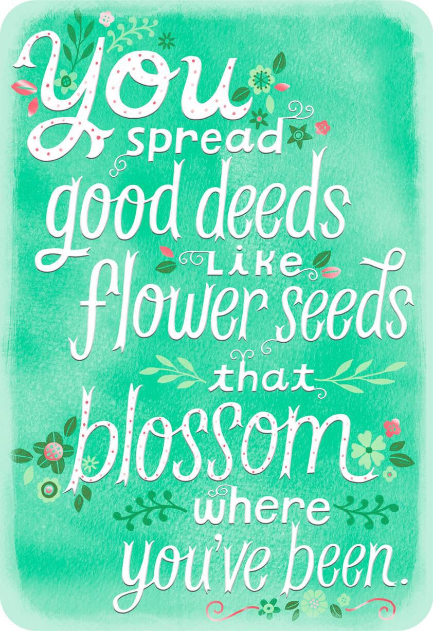 Flowers Grateful for You Thank You Card