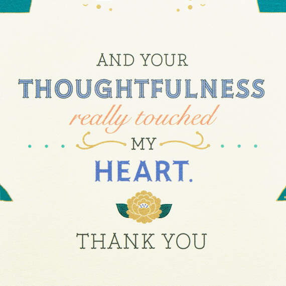 You Touched My Heart Thank-You Card, , large image number 2