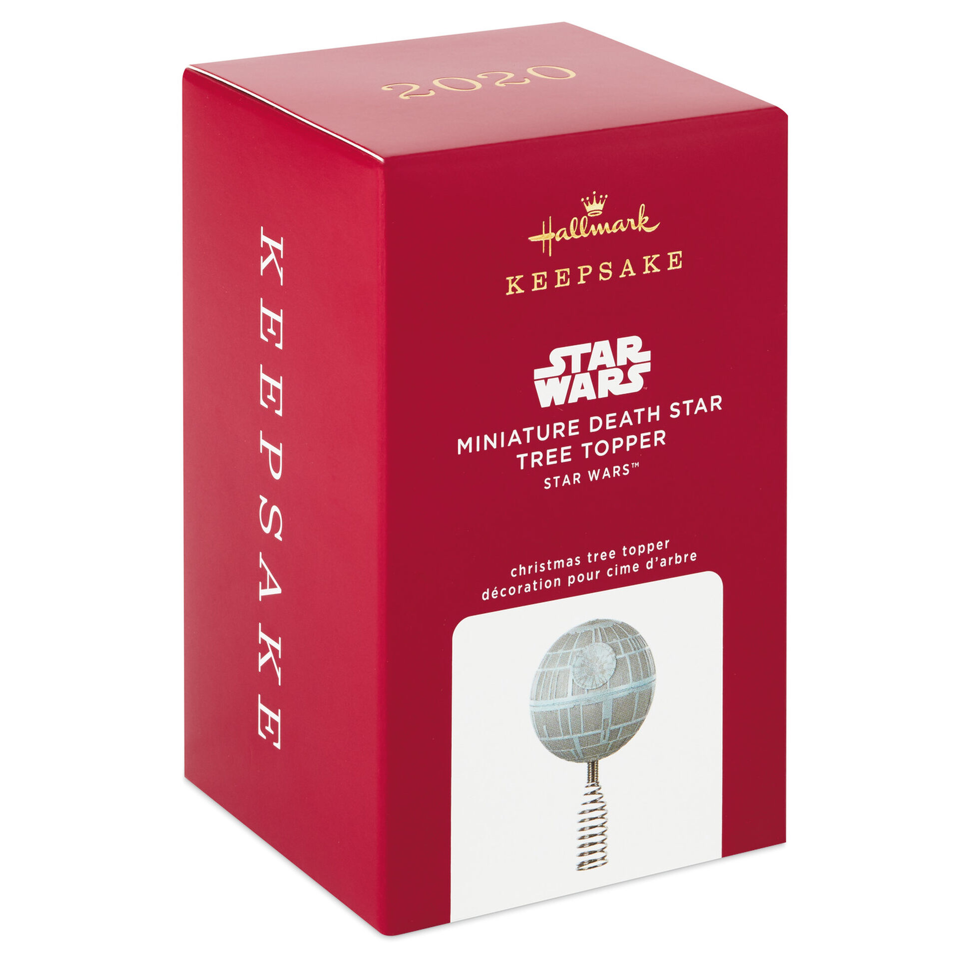 Miniature Star Wars Death Star Tree Topper 2 6 Keepsake Ornaments Hallmark