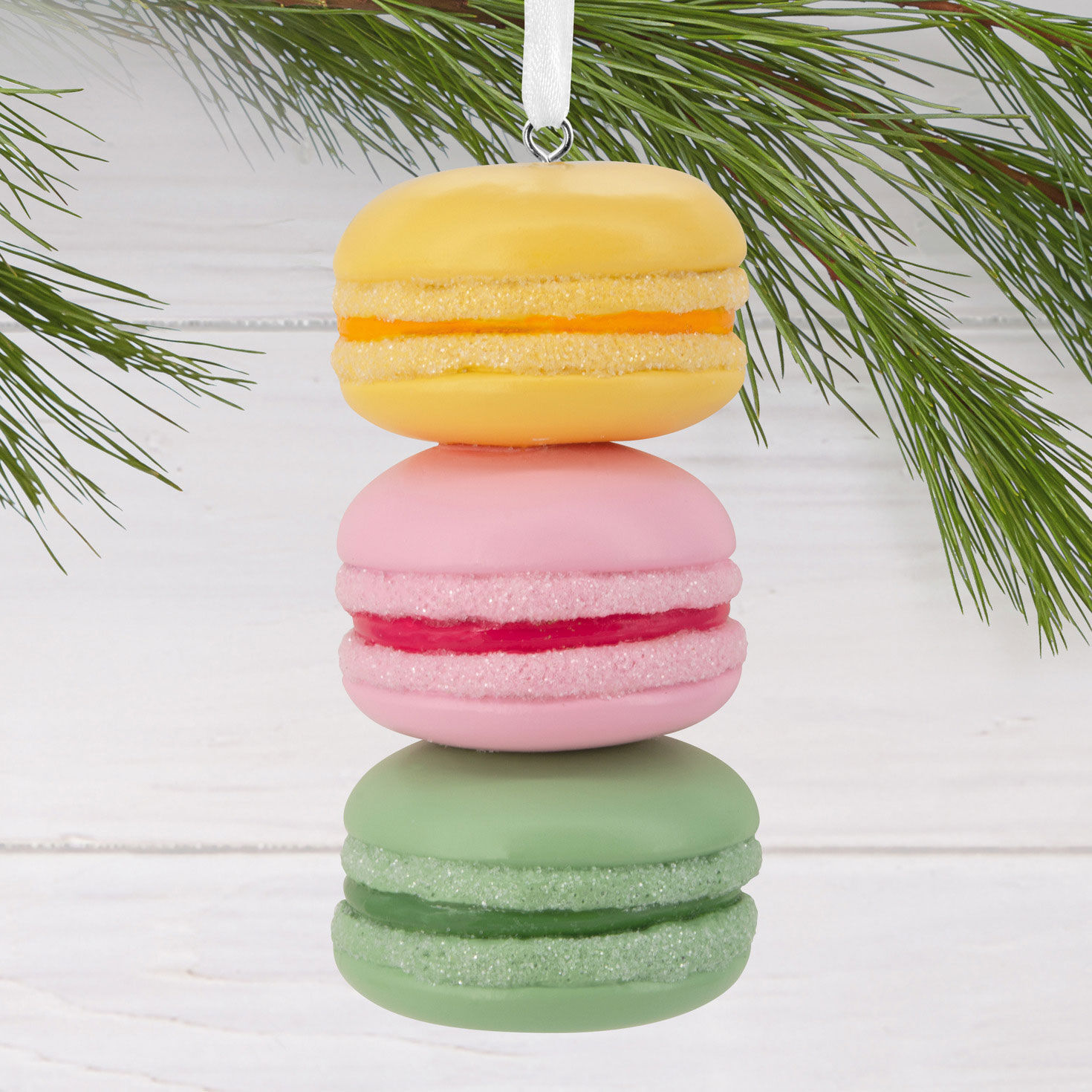 Stack of Macarons Hallmark Ornament, , large image number 2