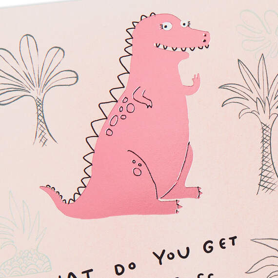 Roarsome Dinosaur Pop-Up Funny Mother's Day Card for Mom, , large image number 5