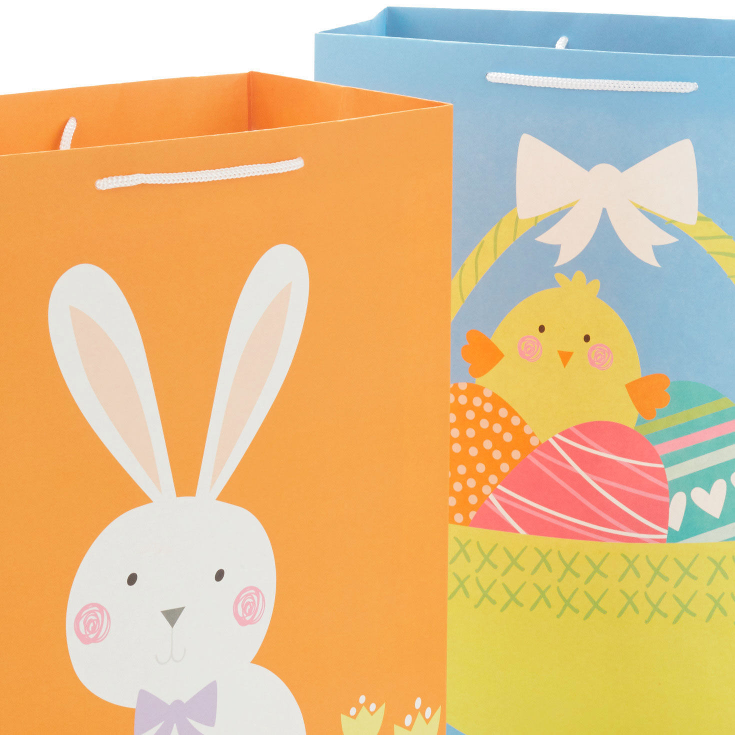14.4 Chick and Bunny 2 Pack Extra Large Easter Gift Bags Gift Bags Hallmark