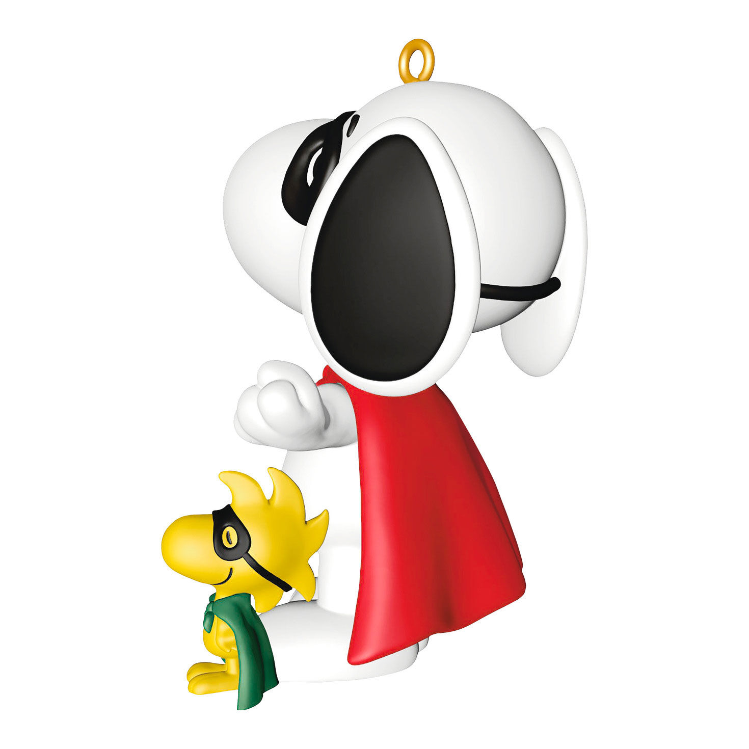 Snoopy Woodstock Superheros Keepsake Ornament back image number 6