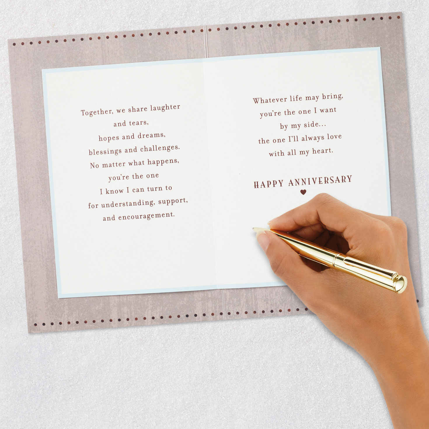 Ornate Ogee Anniversary Card for Husband  image number 7