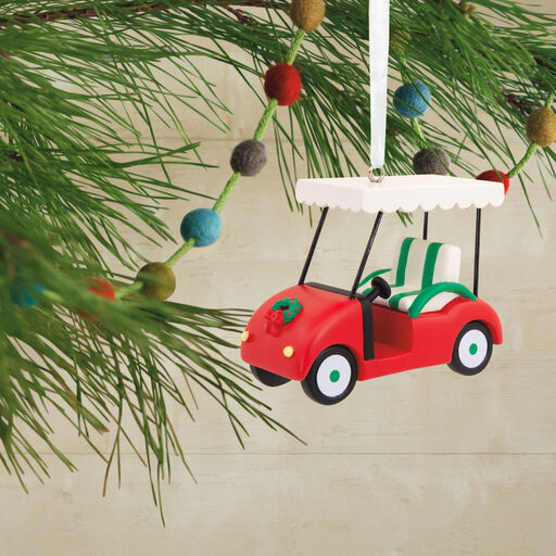 Golf Cart Hallmark Ornament, 