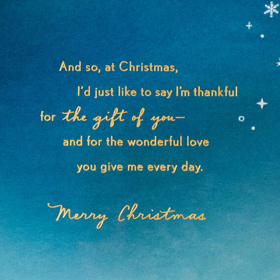 God Brought Us Together Christmas Card for Husband, , large image number 5