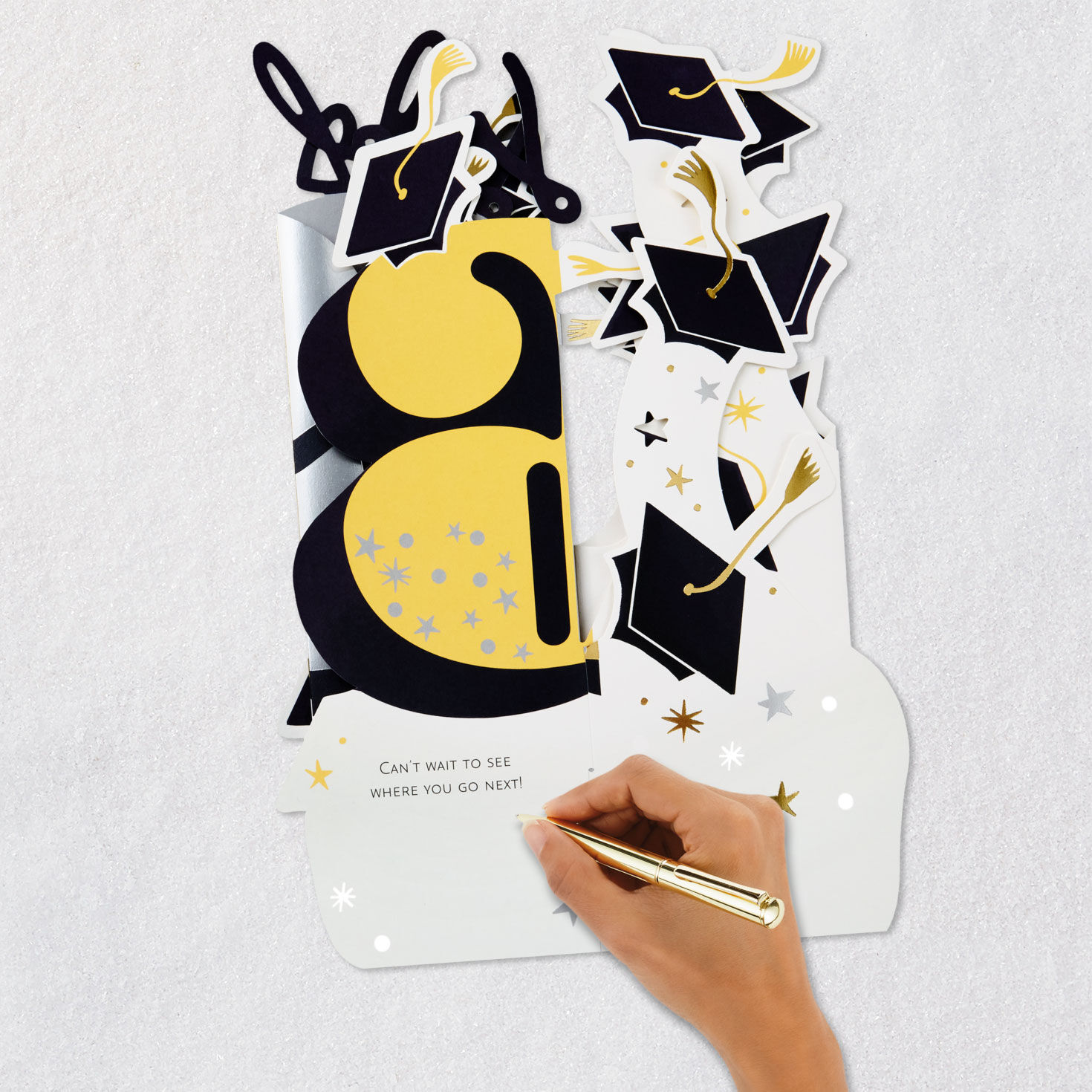 Class of 2026 Jumbo Pop-Up Graduation Card Signing card image number 7