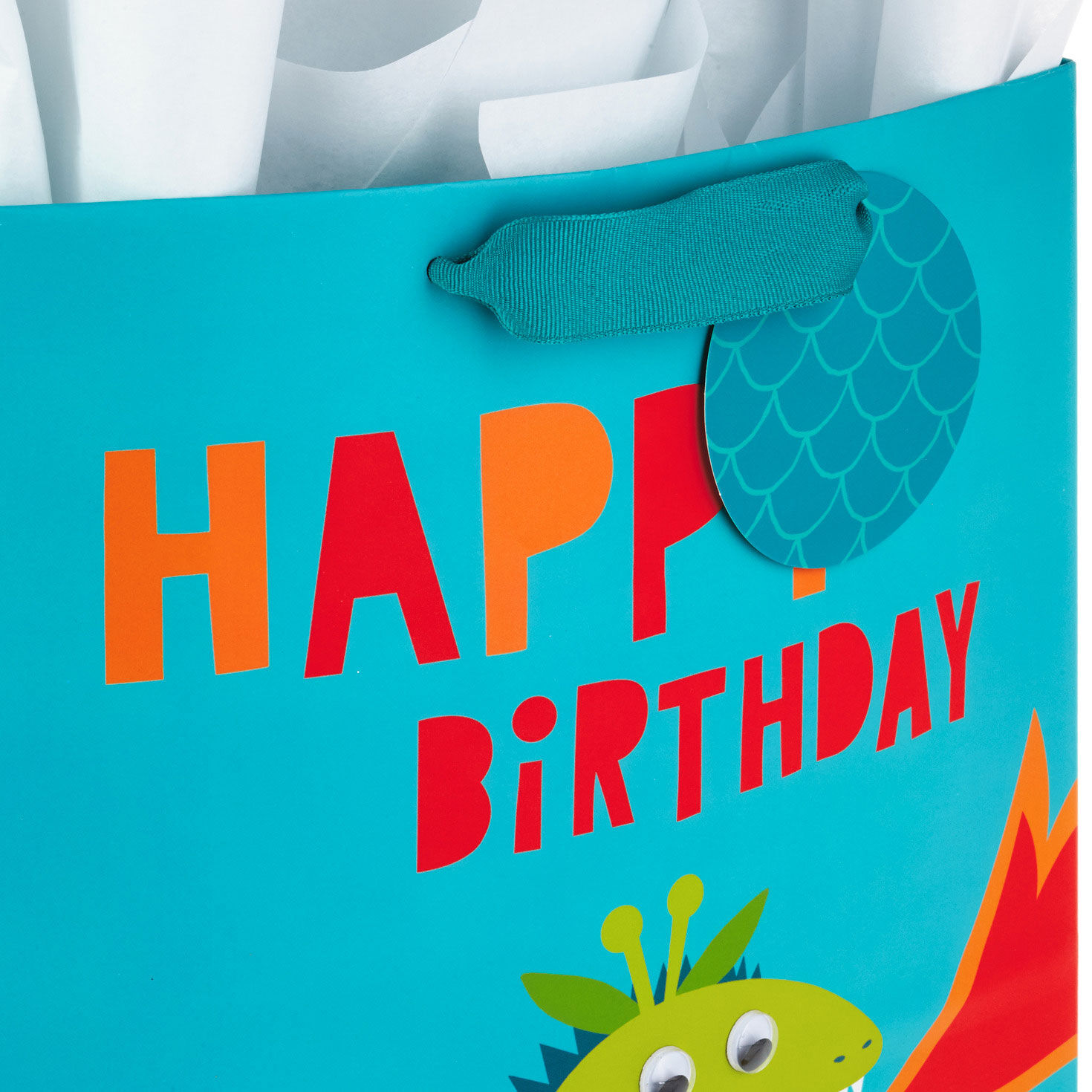 Sloth, Unicorn and Dinosaur Large Gift Bag Bundle upclose view image number 6