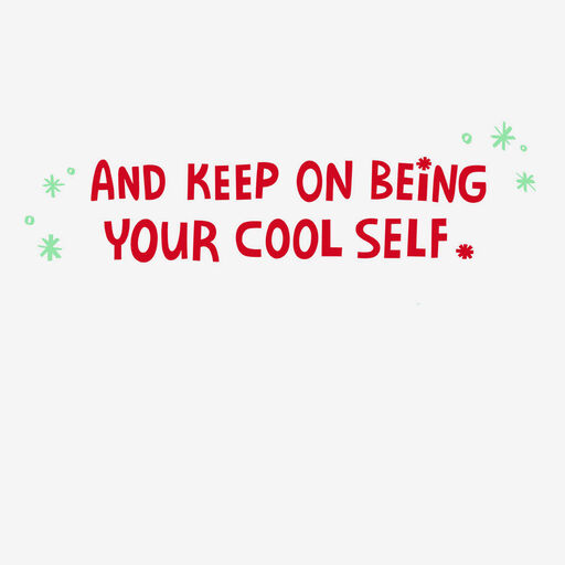 Have a Super Chill Holiday Christmas Card, 