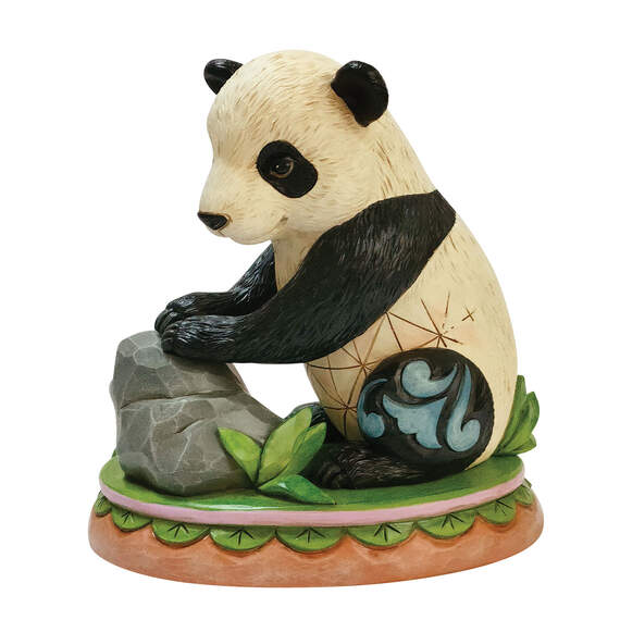 Jim Shore Giant Panda Cub Figurine, 4.75"