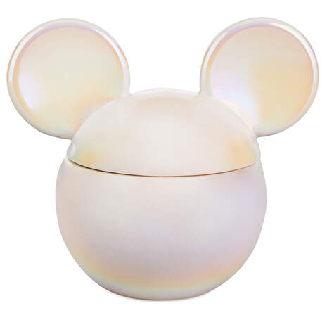 Disney 100 Years of Wonder Celebration Cake Ceramic Jar Candle, 17 oz., , large